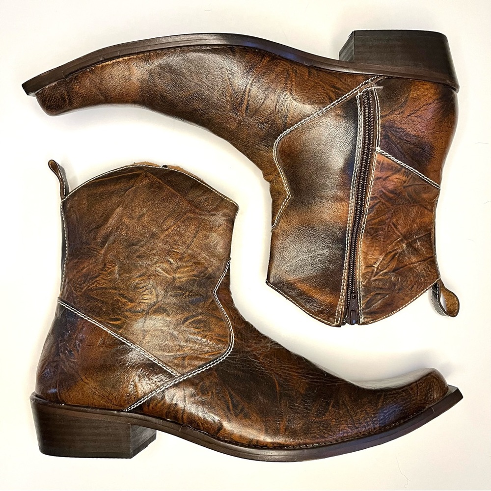Men’s Leather Cowboy Boots